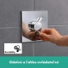 HANSGROHE DuoTurn E batéria sprchová podomietková pre 1 spotrebič chróm 75617000