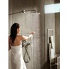 Hansgrohe Ecostat S termostatická batéria pre 2 spotrebiče k telesu pod omietku, chróm 15758000