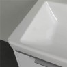 Villeroy & Boch SUBWAY 3.0 umývadlo nábytkové s prepadom s otvorom pre batériu , 600 x 470 mm, Biela Alpin , 4A706001