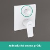 Hansgrohe Vivenis vaňová batéria pod omietku matná biela, 75415700