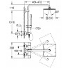 Grohe Vitalio Joy sprchový systém 230 s termostatom, 1 prúd, chróm 26365000