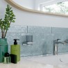 Hansgrohe AddStoris pohár na kefky a pastu s držiakom, matné sklo/chróm, 41749000