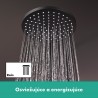 Hansgrohe Vernis Blend - Sprchový set 200 s batériou pod omietku, čierna 27911670