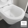 VILLEROY & BOCH Architectura závesná WC misa 37 x 53 s DirectFlush + sedátko SoftClose, biela 5684HR01