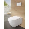 VILLEROY & BOCH Subway 2.0 závesné WC so sedadlom Slim SoftClosing, DirectFlush, CeramicPlus, alpská biela 5614R2R1