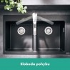 Hansgrohe Focus M41 páková drezová batéria 160, chróm 31806000