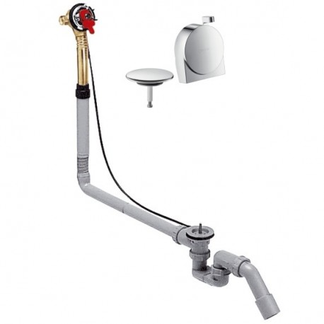 Hansgrohe Exafill vaňový sifón s napúšťaním, univerzal 78cm, chróm 58126180SET