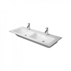 DURAVIT ME by Starck 130 x 49 cm nábytkové umývadlo s prepadom biele 2336130000