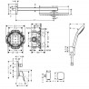 Hansgrohe Raindance E 26238000 sprchový systém LOGIS 71405000 chróm, 458311