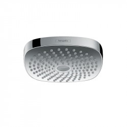 Hansgrohe Croma Select E hlavová sprcha 180 2jet EcoSmart k sprchovému ramenu biela/chróm 26528400