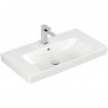 Villeroy & Boch ARCHITECTURA umývadlo 80 x 44,5 cm s otvorom na bat., s prepadom, biela, 4A878001