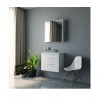 VILAN SET skrinka závesná + umývadlo,RIVA 63 WHITE 2-zásuvky SoftCose biela 61,2 x 50 x 35 cm