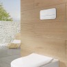 Villeroy & Boch predstenový modul ViConnect Pro S + WC misa AVENTO DirectFlush, sedátko SoftClose, tlačítko biele