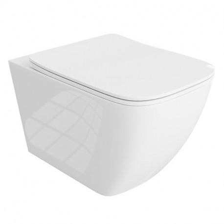 LAVITA Onil závesná WC misa Rim+ 35,5 x 51+ sedátko WC so SoftClose