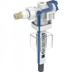 Geberit napúšťací ventil Typ 383 s kovovým závitom 3/8", bočný, 243.884.00.5