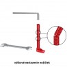 Aco ShowerDrain S+ vpust štandard k sprchovému profilu 800 až 1200, H90mm, s izolačným pásom 9010.51.20