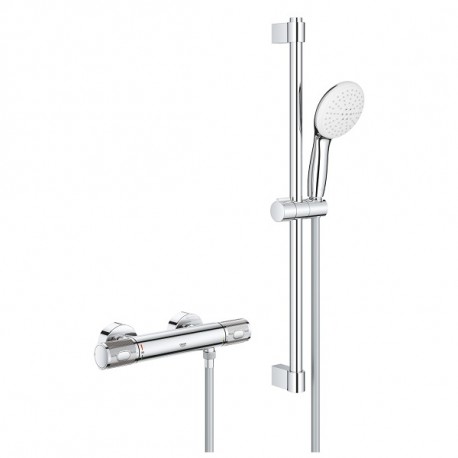 GROHE Grohtherm 1000 Performance Termostatická sprchová batéria so sprchovou súpravou, chróm 34834001