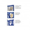 Villeroy & Boch set WC misa AVENTO s DirectFlush, sedátko SoftClose, predstenový modul WC SANIT Ineo Plus, tlačítko biele leskl