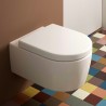 Villeroy & Boch set WC misa AVENTO s DirectFlush, sedátko SoftClose, predstenový modul WC SANIT Ineo Plus, tlačítko biele leskl