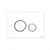 Villeroy & Boch set WC misa AVENTO s DirectFlush, sedátko SoftClose, predstenový modul WC SANIT Ineo Plus, tlačítko biele leskl