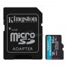 KINGSTON microSDXC 64GB Canvas Go! Plus A2 U3 V30 170MB/s + adapter