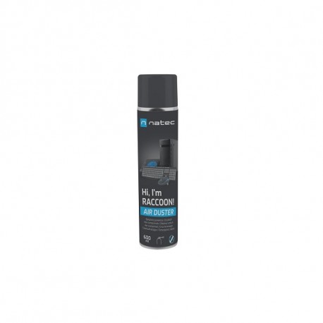 Natec stlačený vzduch RACCOON AIR 600 ml