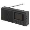 EMOS E0090 čierne prenosné rádio s Bluetooth FM/MP3/DAB/DAB+