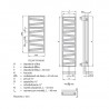ZEHNDER Kazeane radiátor pre teplovodnú/kombi prevádzku 1340 x 600 mm biela RK-130-060 - ROZBALENÝ TOVAR