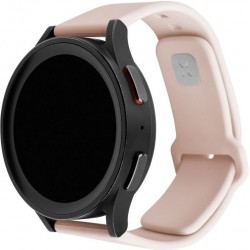 FIXED SET Silicone Sporty Strap s Quick Release 22mm smartwatch, rúžový FIXSST2-22MM-PI