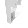 skrinka vysoká SIMPLEX ECO s košom 50x180x30cm