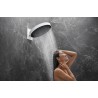 Hansgrohe Rainfinity horná sprcha 360 Air 3jet s nástenným pripojením k telesu pod omietku, matná biela 26234700 - POUŽITÝ TOVA