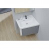RAVAK 10° umývadlo 65 x 53,5 cm rohové pravé s otvormi biela XJIP1165000