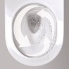 Grohe Euro Ceramic WC kombi misa Rimless, Triple Vortex, alpská biela s PureGuard 3933800H