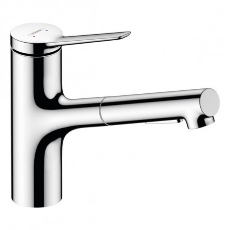 Hansgrohe Zesis M33 drezová batéria 150, s výsuvnou spŕškou, chróm 74800000