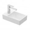 VILLEROY & BOCH Avento umývadielko 36x22 cm, bez prepadu, 1 otvor na batériu vľavo, alpská biela 43003R01