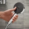 Hansgrohe Pulsify Select ručná sprcha Relaxation 105, 3 prúdy, EcoSmart, chróm 24111000