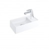 RAVAK Veda umývadlo mini Slim 400 x 220 mm biela XJX01240000