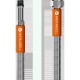 Merabell hadica na pripojenie vody batériová MERABELL EN10380 Aqua Profi G3/8"- M10 x 1 - 700 mm s ochranným opláštením