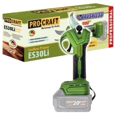 PROCRAFT ES30LI1BB nožnice akumulátorové bez nabíjačky a akumulátora