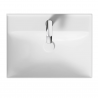 MYBATH ARK umývadlo 60 x 45 cm, s prepadom, s otvorom na batériu, biela, 460263