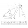 KELLYS Tygon R50 Graphite Borealis P M 29" 820Wh 2025
