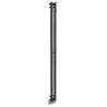 SAPHO PILON radiátor 122x1800mm, so 2 háčikmi, čierna matná IZ124T