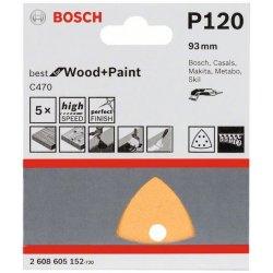 BOSCH 120z/5ks brusivo delta