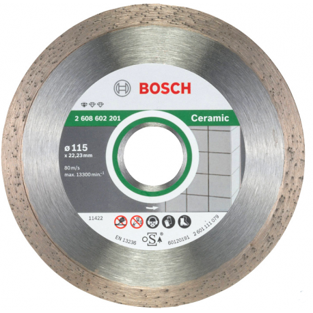 BOSCH 115 mm hladký kotúč dia BOSCH 115 mm hladký kotúč dia