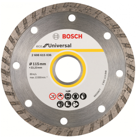 BOSCH 115 mm turbo kotúč dia BOSCH 115 mm turbo kotúč dia