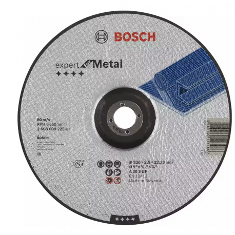 BOSCH 230x2,5 kotúč flex kov BOSCH 230x2,5 kotúč flex kov
