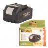PROCRAFT 20V Li-ion 4000mAh akumulátor 20/4 PROCRAFT 20V Li-ion 4000mAh akumulátor 20/4