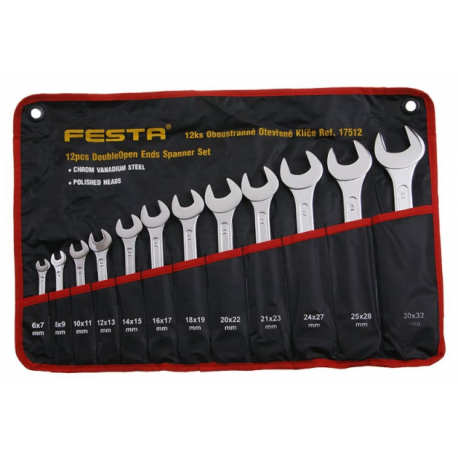 FESTA 8d 6-22 sada kľúčov vidlicová