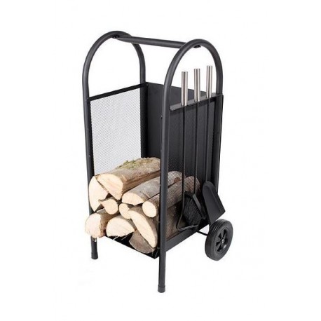 Stojan Homefire LR802, na krbové drevo + náradie, 35x31x81 cm Stojan Homefire LR802, na krbové drevo + náradie, 35x31x81 cm