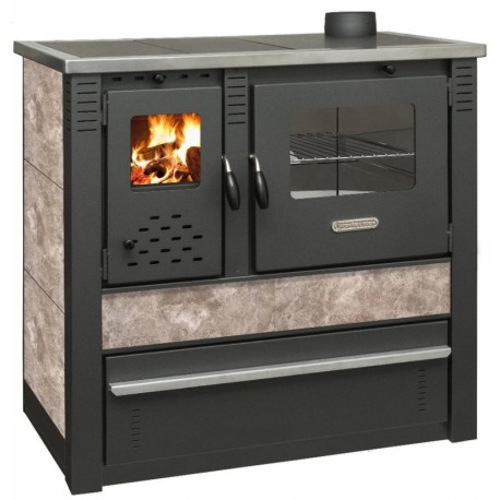 Strend Pro sporák na tuhé palivo Pro PANONIA, mocca, pravý vývod